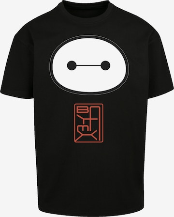 F4NT4STIC T-Shirt 'Big Hero 6 Baymax' in Schwarz: Vorderseite