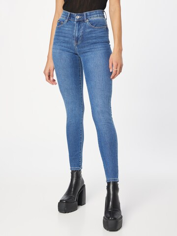 DKNY Skinny Jeansy 'BLEEKER' w kolorze niebieski: przód