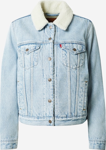 LEVI'S ® Between-season jacket 'Original Sherpa Trucker' in Blue: front