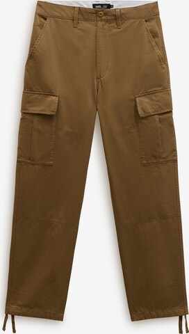 Regular Pantalon cargo 'Service' VANS en marron : devant