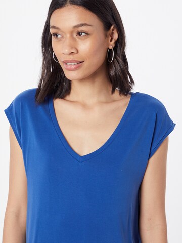 PIECES T-Shirt 'Kamala' in Blau