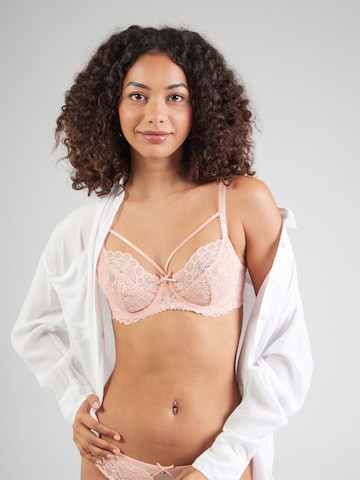 Hunkemöller Classic Bra 'Isadora' in Pink: front