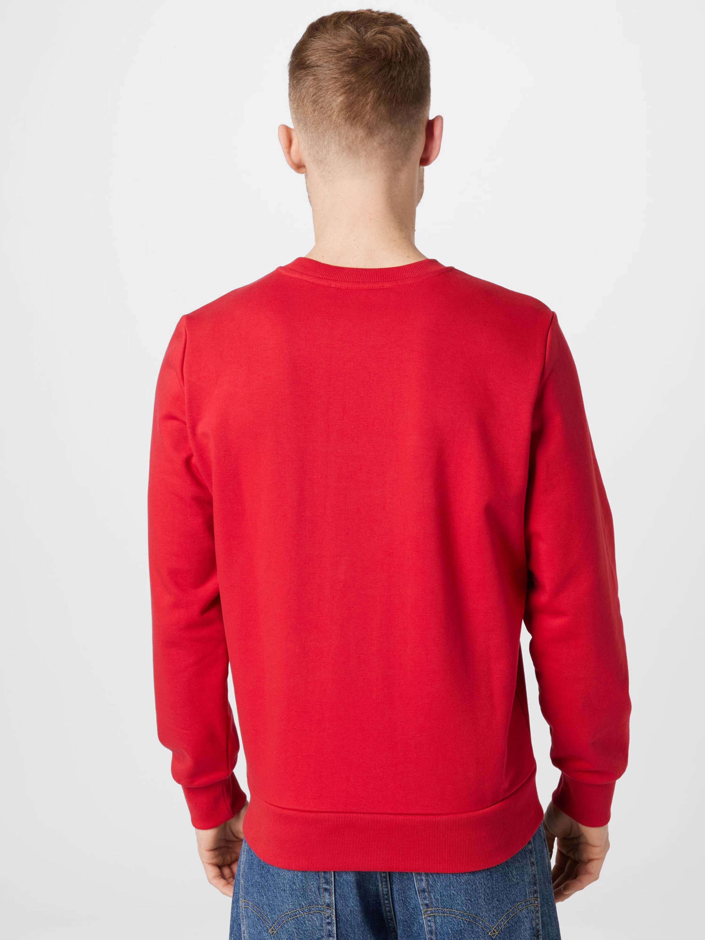 Männer Sweat DIESEL Sweatshirt 'GINN' in Rot - FJ67875 Männer Sweat DIESEL Sweatshirt 'GINN' in Rot - FJ67875