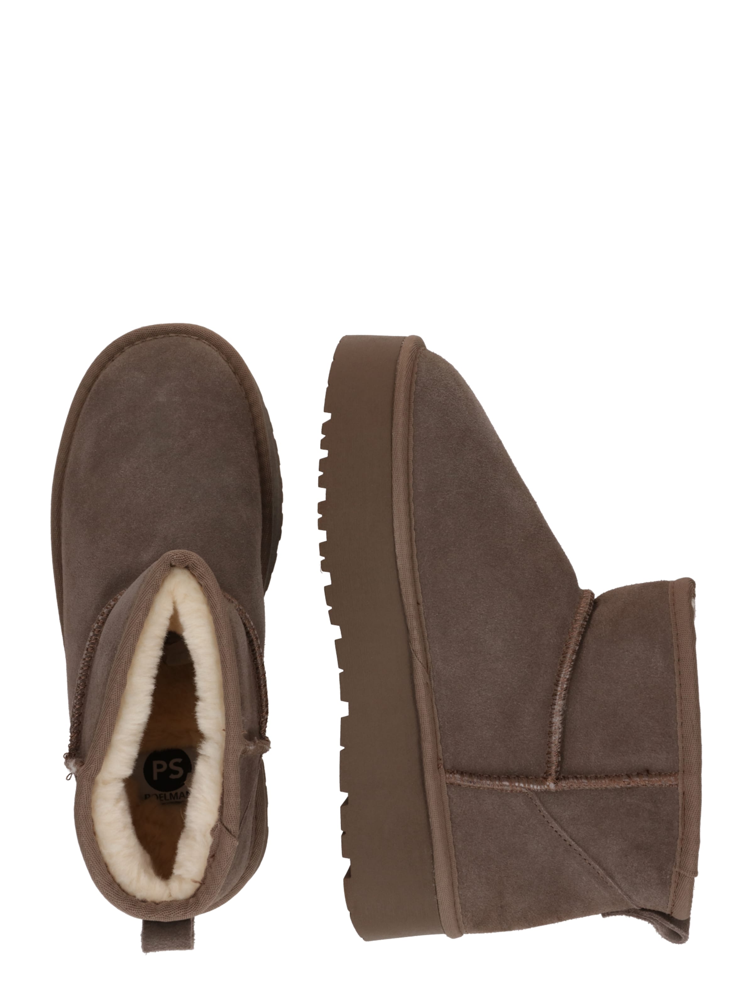 PS Poelman Ботинки 'Lien' в Серый