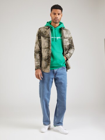 Felpa di Champion Authentic Athletic Apparel in verde