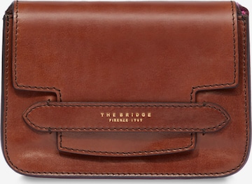 The Bridge Crossbody Bag in Brown: front
