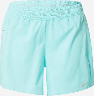 Reebok Sport Sporthose in silbergrau / jade, Produktansicht