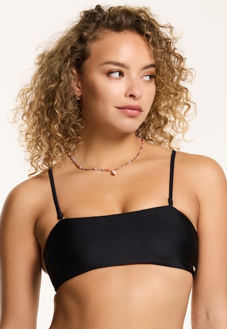 Shiwi Bandeau Bikini 'Lola' in Schwarz