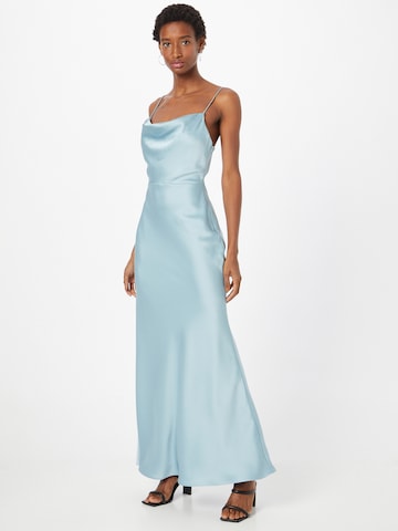 True Decadence Evening Dress in Blue: front