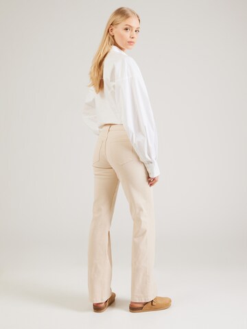 Monki Bootcut Hose in Beige