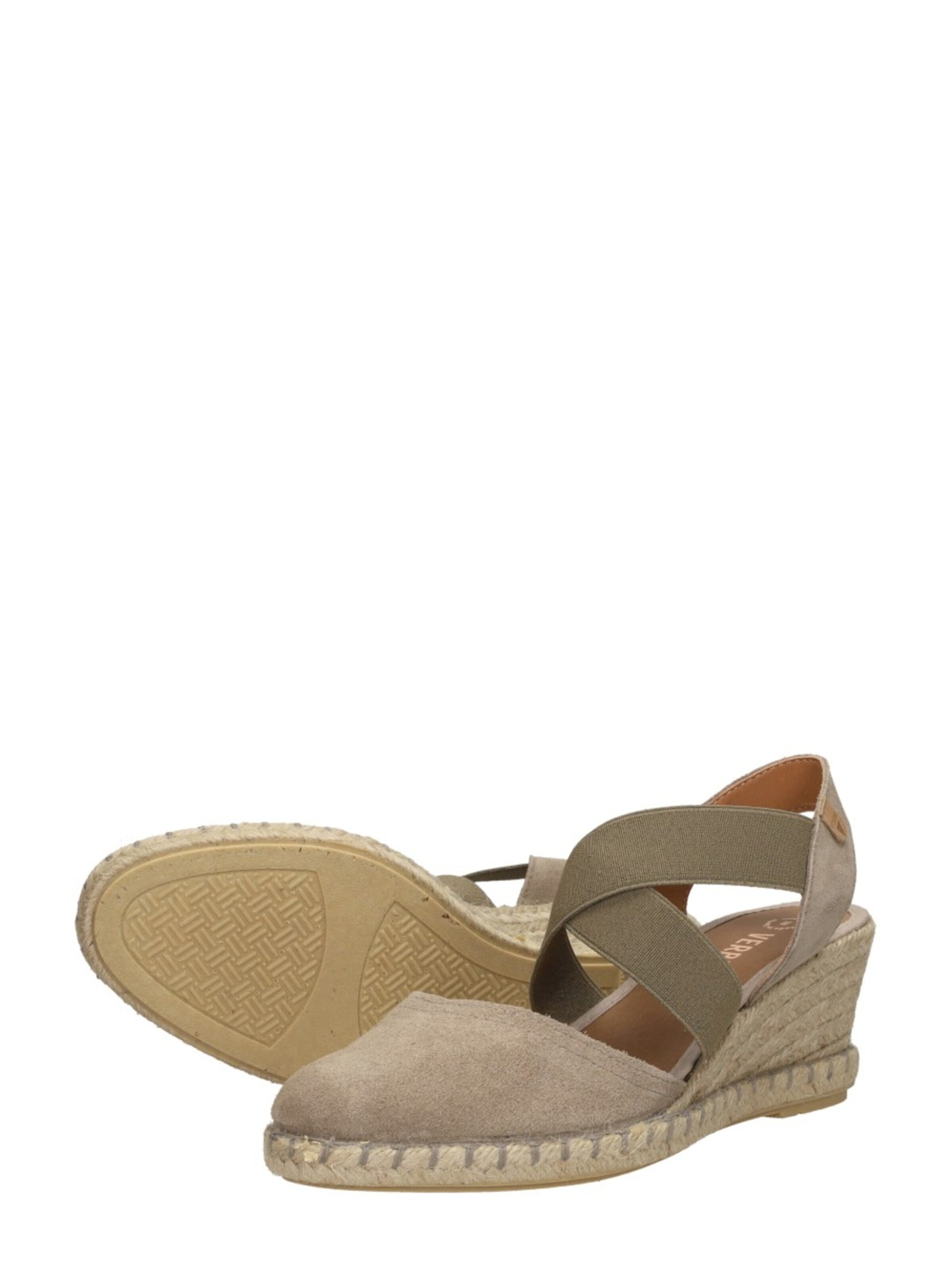 Escarpins à bride arrière 'Mila' VERBENAS en beige