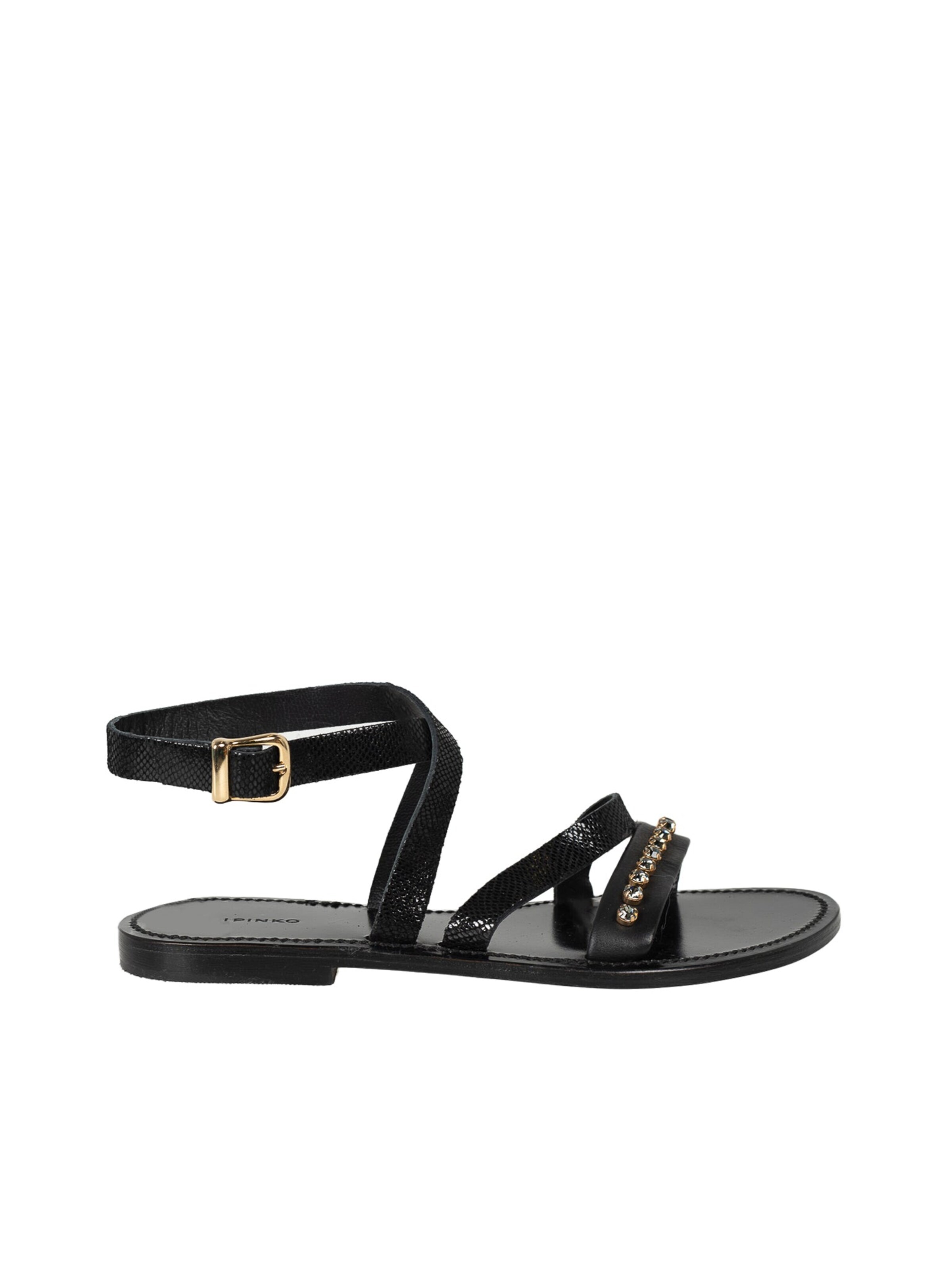 PINKO Sandały 'Pinko Sandały "Lussemburgo" | 1P21DP Y5KD | 37' w kolorze czarny: przód