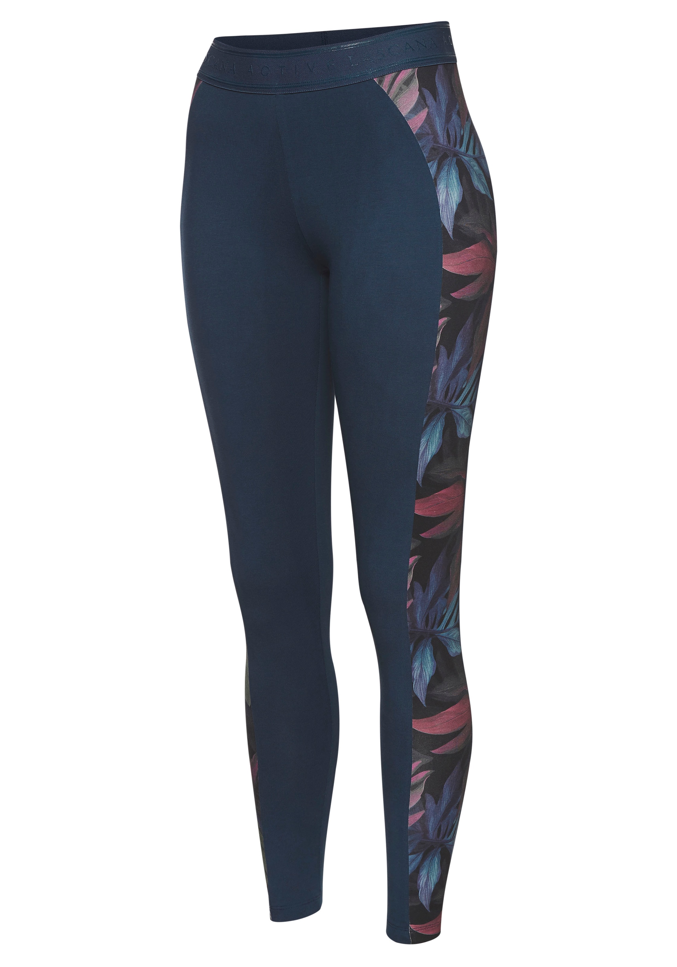 LASCANA ACTIVE Regular Athletic Pants in Blue