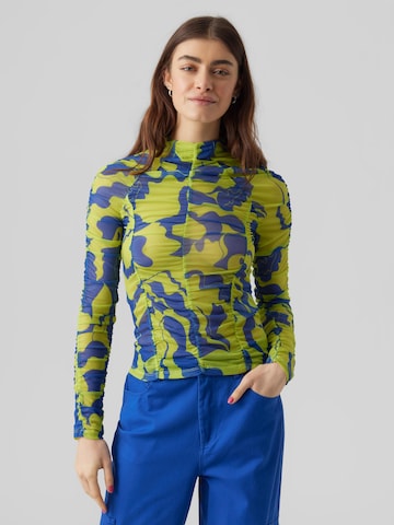 Vero Moda Collab Shirt 'Joann' in Green: front