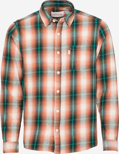 Revolution Shirt in Emerald / Orange / Black / White, Item view