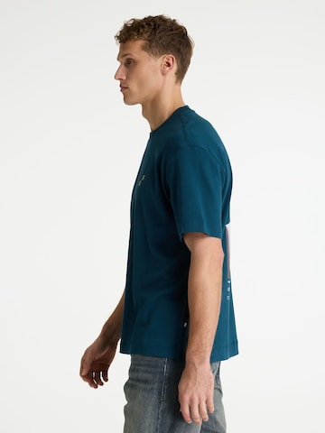 T-Shirt CHASIN' en bleu