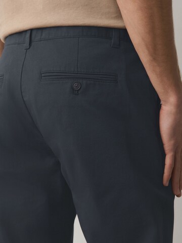 Next Slimfit Chino hlače | siva barva