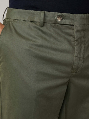 regular Pantaloni chino 'Sanderson' di Hackett London in verde