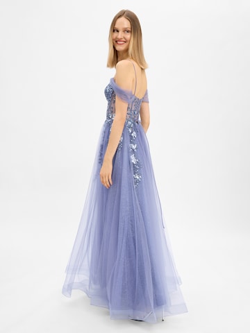 Unique Abendkleid in Blau