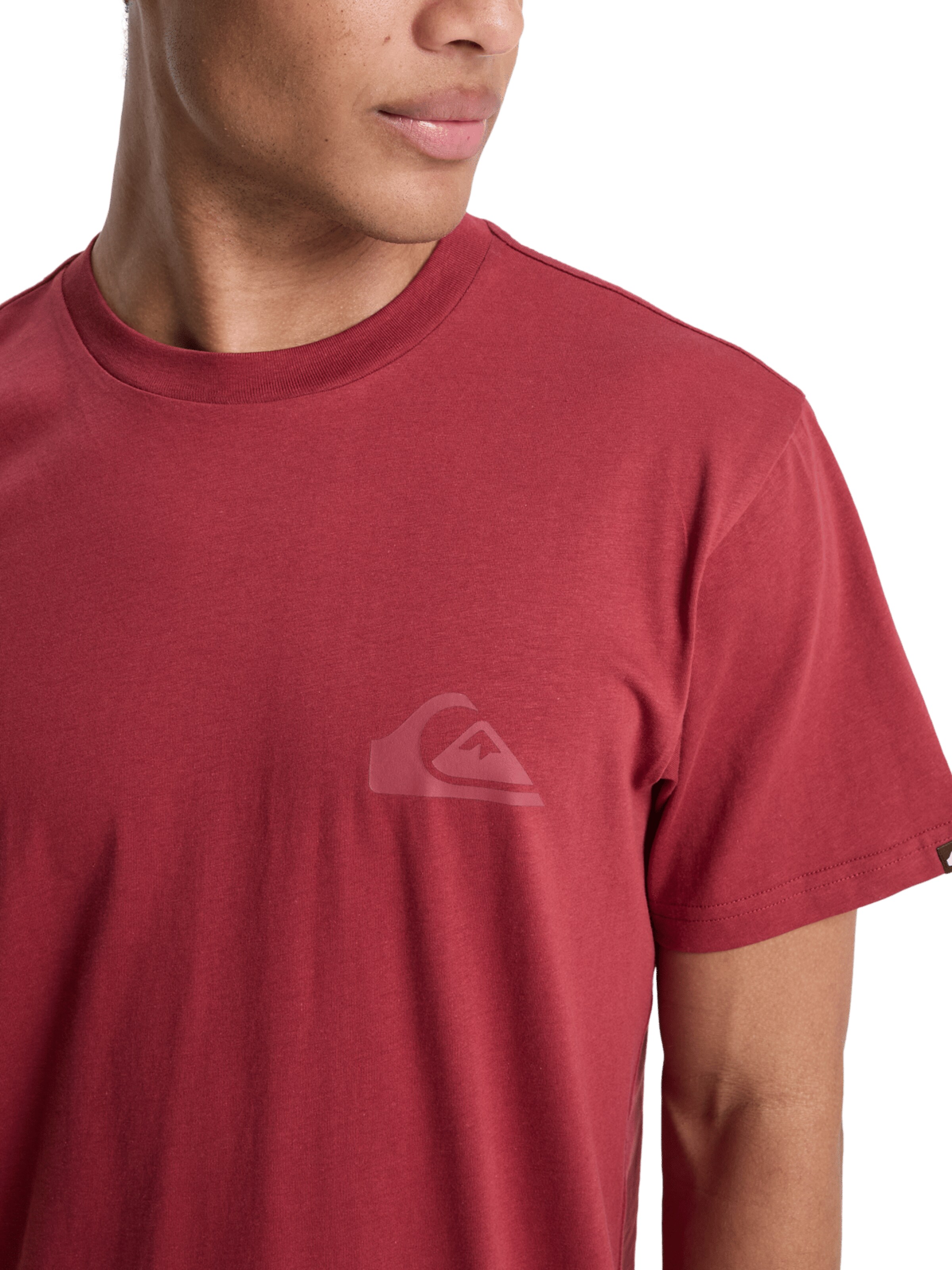 QUIKSILVER Performance Shirt 'Ev Mini Logo' in Red