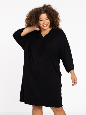 YOEK Dress in Black: front