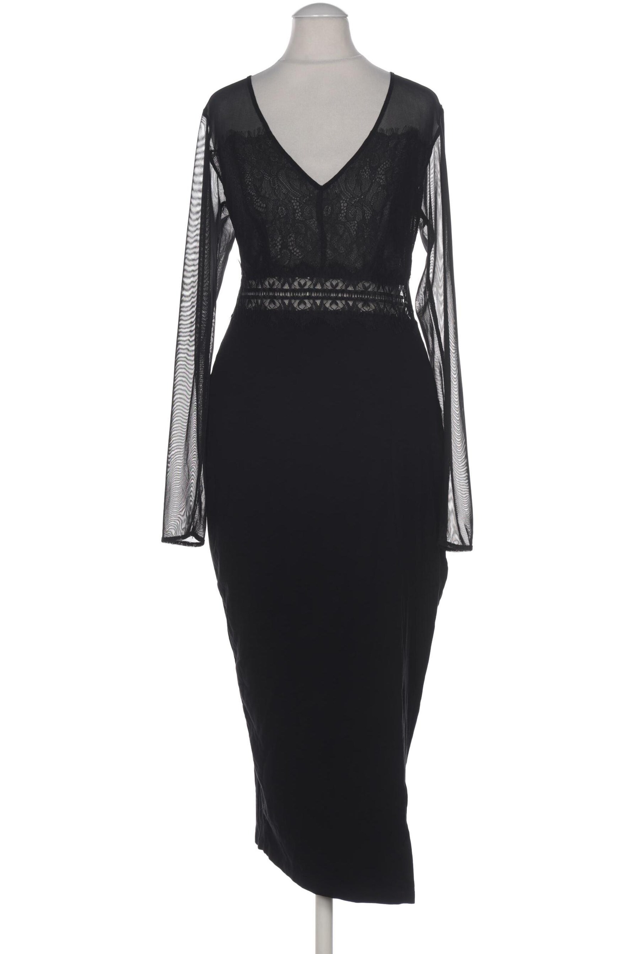 Robe Noire Neuve Guido Maria Kretschmer Taille 36 - Sans Manches, Motif Floral