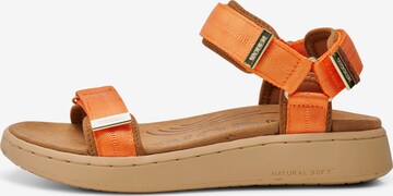 WODEN Sandals 'Line' in Orange