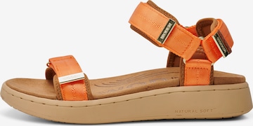 WODEN Sandals 'Line' in Orange