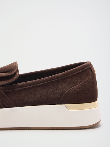 Lipsy Sneakersy niskie w kolorze brązowy