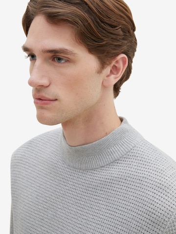 TOM TAILOR Sweater in Grey