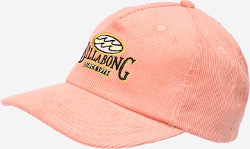 Casquette 'SINCE 73' BILLABONG en orange : devant