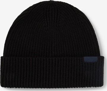 TOM TAILOR Mütze in Schwarz: Vorderseite