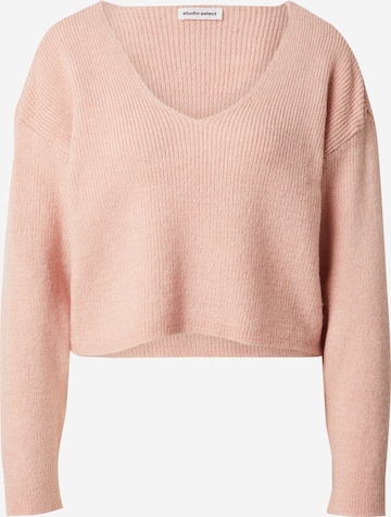 Pull-over 'Felice' STUDIO SELECT en rose : devant