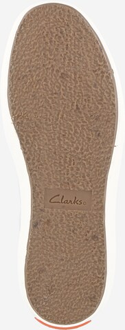 Baskets basses 'Aceley' CLARKS en blanc