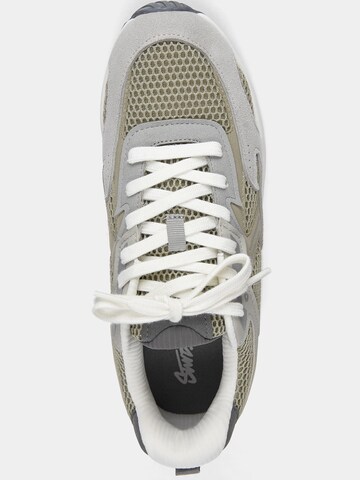Pull&Bear Sneakers laag in Grijs