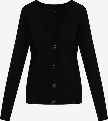 QuiosqueKardigan - crna boja: prednji dio