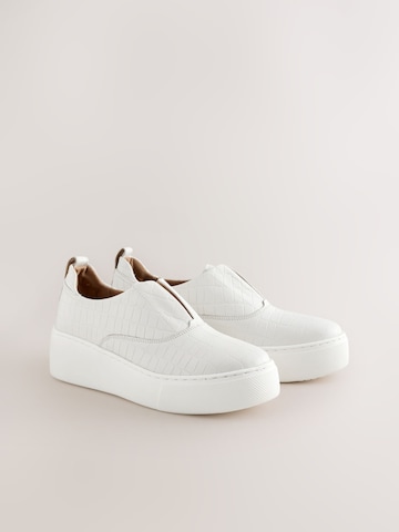 Next Slip On in Weiß