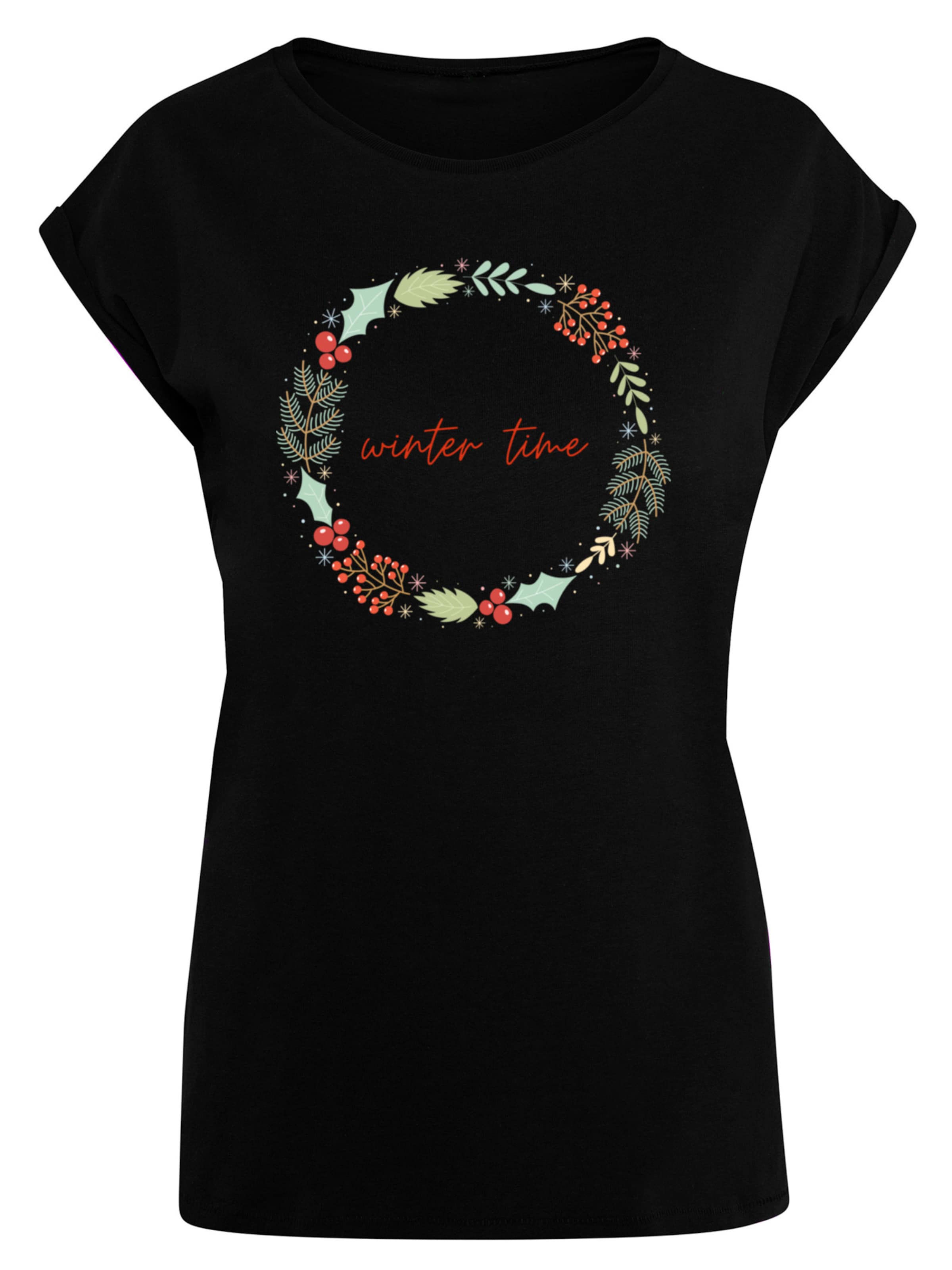 F4NT4STIC Shirt in Schwarz: Vorderseite