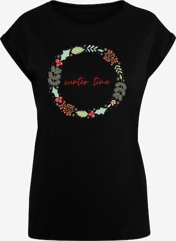 F4NT4STIC Shirt in Black: front