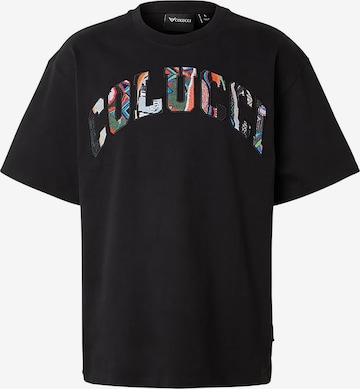 Colucci Shirt 'College Logo' in Mischfarben: Vorderseite
