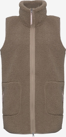 Gilet ILSE JACOBSEN en marron : devant