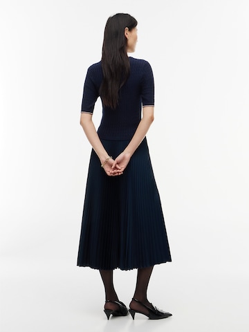 TOMMY HILFIGER Gebreide jurk in Blauw
