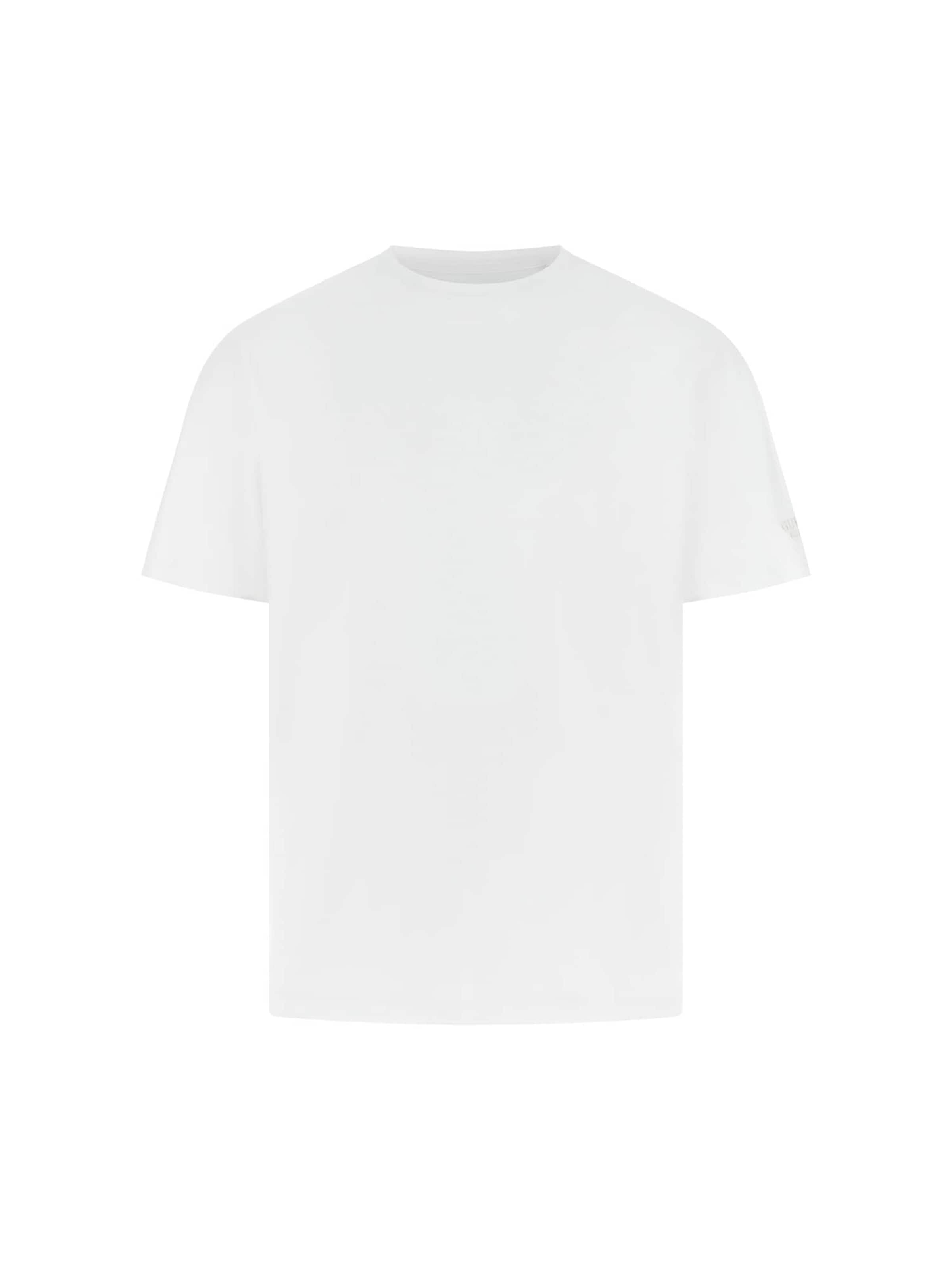 Tricou de la GUESS pe alb: față