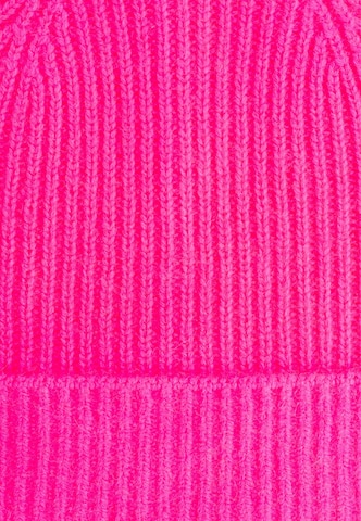 Zwillingsherz Muts in Roze: voorkant