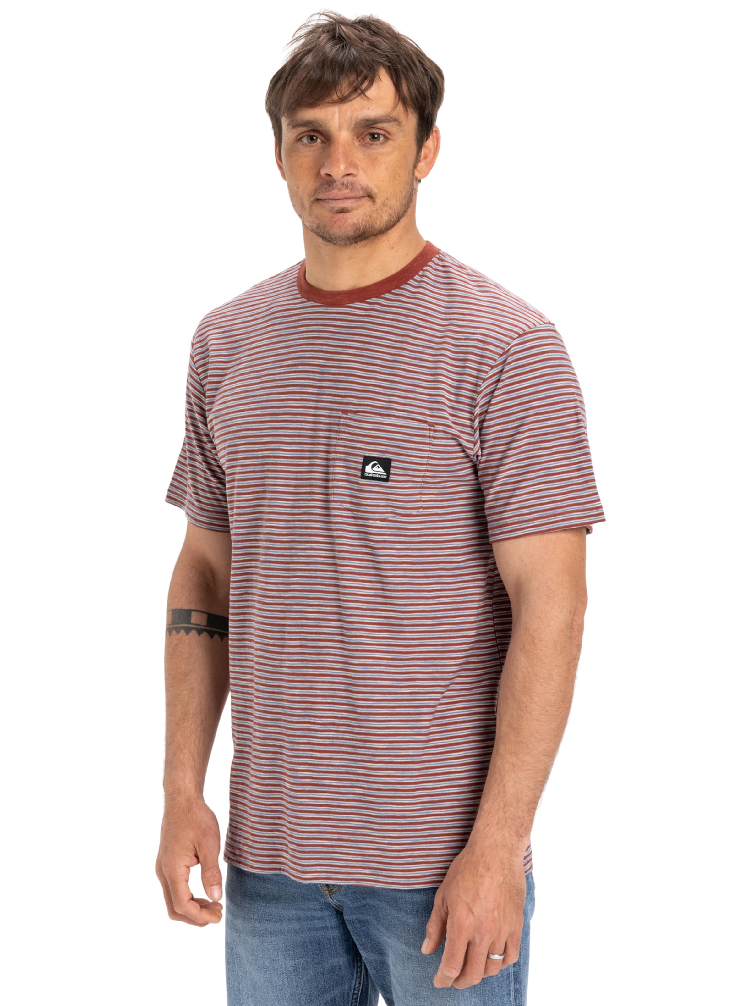 QUIKSILVER Shirt 'Kentin' in Brown