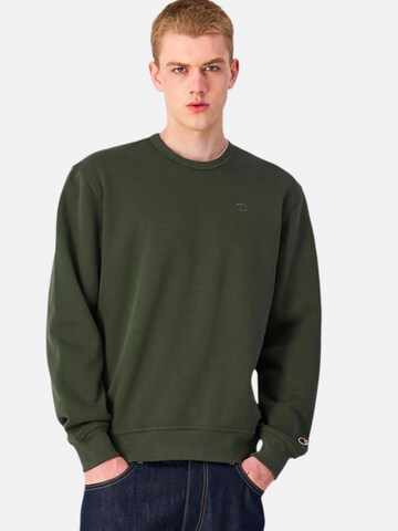 Champion Sweatshirt in Grün: Vorderseite
