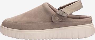 LLOYD Pantolette 'TORO SNAP' in Grau: Vorderseite