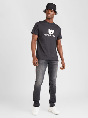 new balance - Camiseta en negro