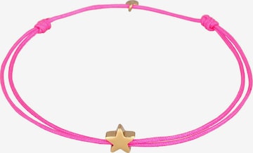 ELLI Armband 'Stern' in Roze: voorkant