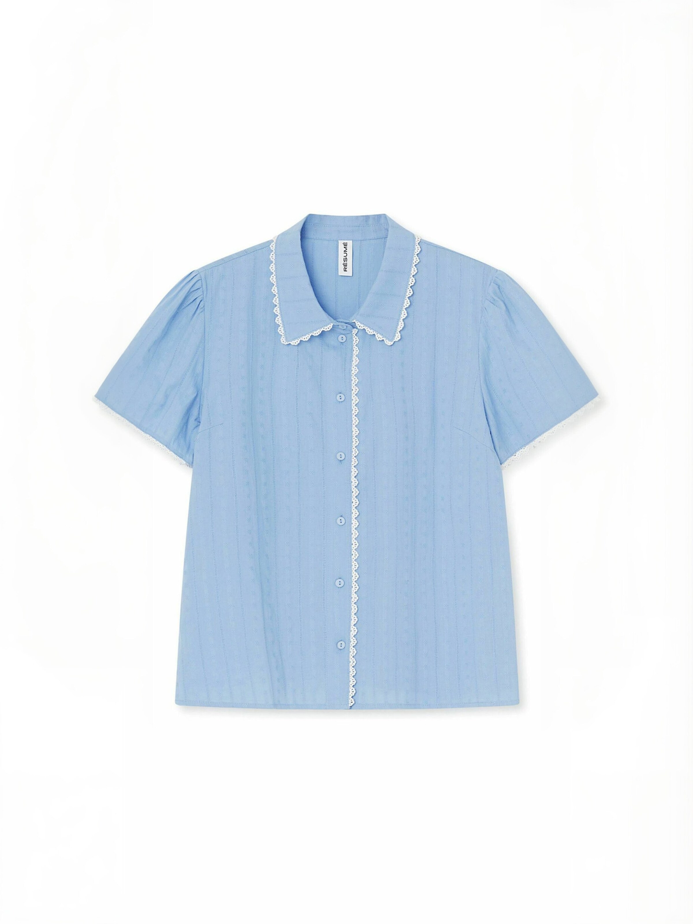 T-shirt ' MaisieRS ' Résumé en bleu : devant